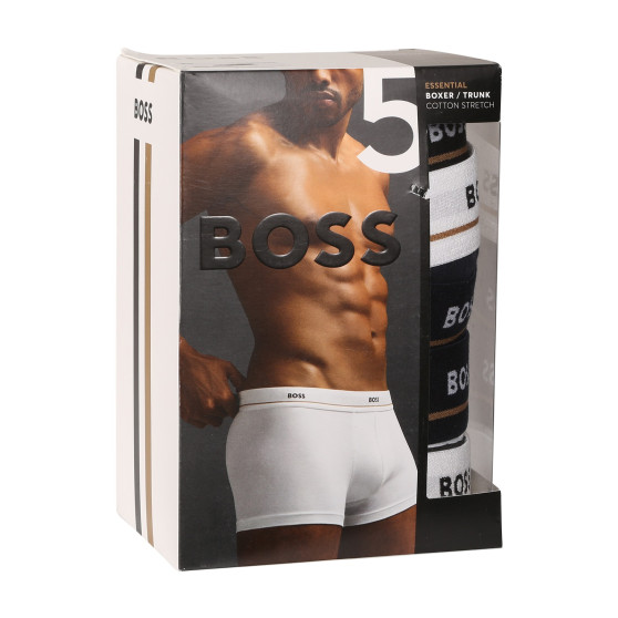 5PACK BOSS miesten bokserit moniväriset shortsit moniväriset (50514909 983)