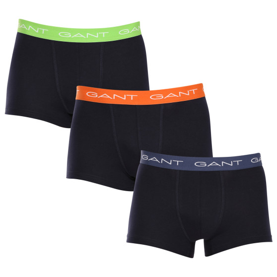 3PACK Gant miesten bokserit mustat (902343003-378)