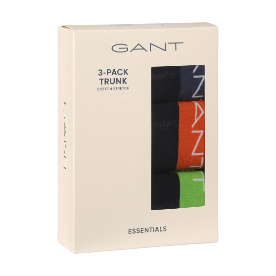 3PACK Gant miesten bokserit mustat (902343003-378)