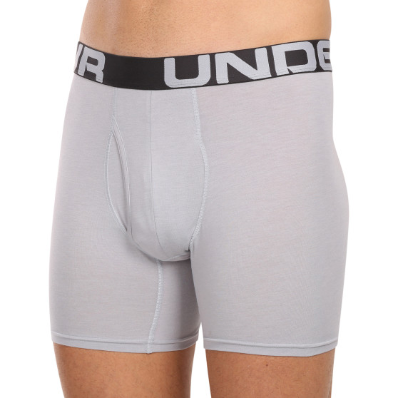 3PACK Under Armour miesten bokserit moniväriset ylisuuret moniväriset shortsit (1363617 400)