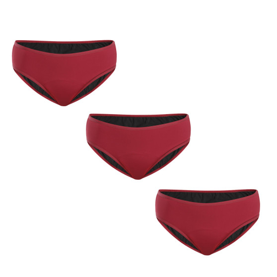 3PACK Meracus Kuukautispöksyt Timeless Burgundy Plus (MEMS106)