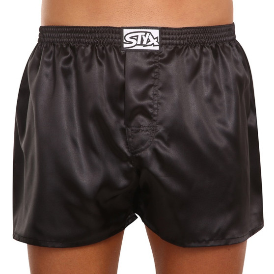 3PACK Styx miesten bokserishortsit classic rubber satin monivärinen monivärinen (3C06609)