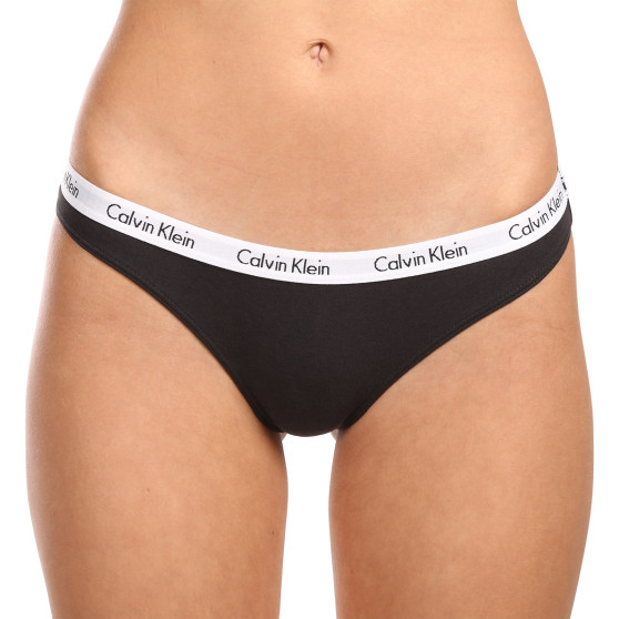 3PACK Calvin Klein naisten pikkuhousut moniväriset (QD3588E-WZB)