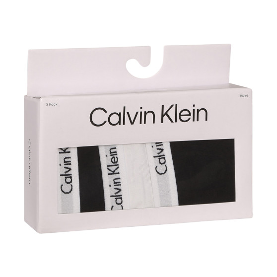 3PACK Calvin Klein naisten pikkuhousut moniväriset (QD3588E-WZB)