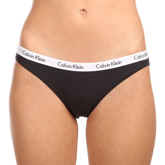 3PACK Calvin Klein naisten pikkuhousut moniväriset (QD3588E-999)