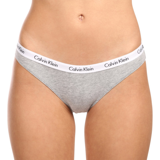 3PACK Calvin Klein naisten pikkuhousut moniväriset (QD3588E-999)