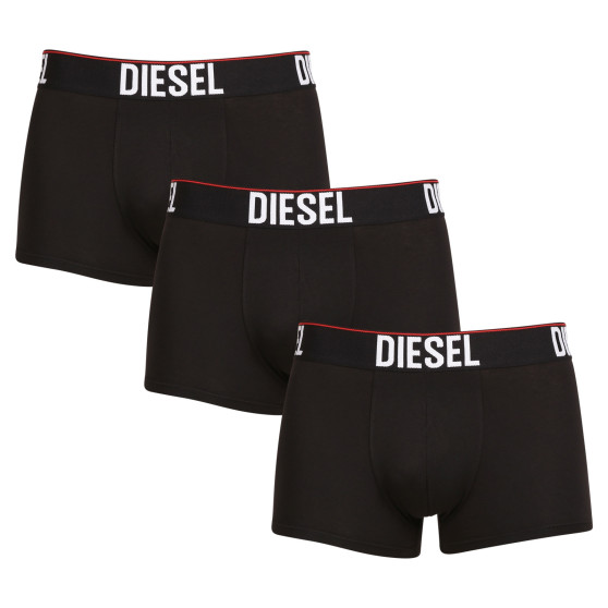 3PACK Diesel miesten bokserit mustat (00ST3V-0AMAH-E4101)