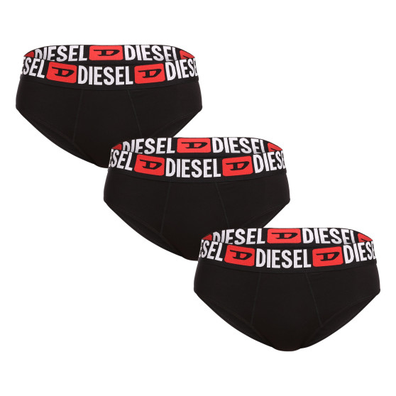 3PACK Diesel naisten pikkuhousut musta (A13124-0NJAP-E4101)