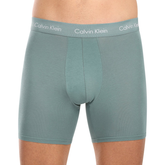 3PACK Calvin Klein miesten bokserit moniväriset shortsit moniväriset (NB1770A-N23)