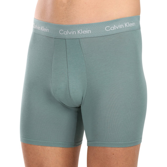 3PACK Calvin Klein miesten bokserit moniväriset shortsit moniväriset (NB1770A-N23)