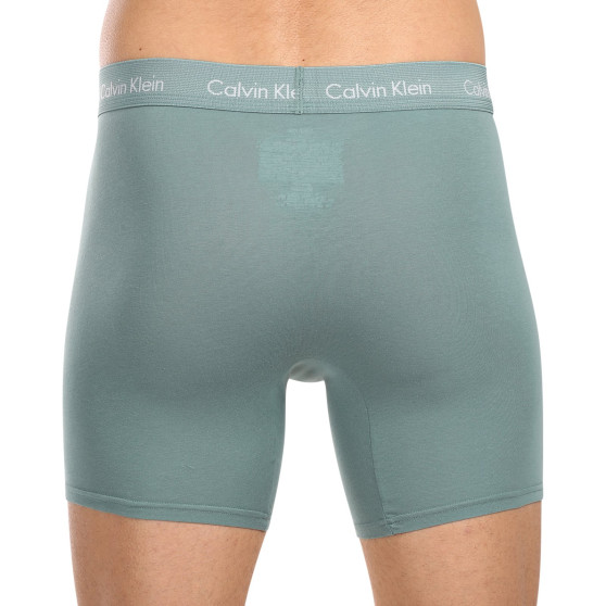 3PACK Calvin Klein miesten bokserit moniväriset shortsit moniväriset (NB1770A-N23)