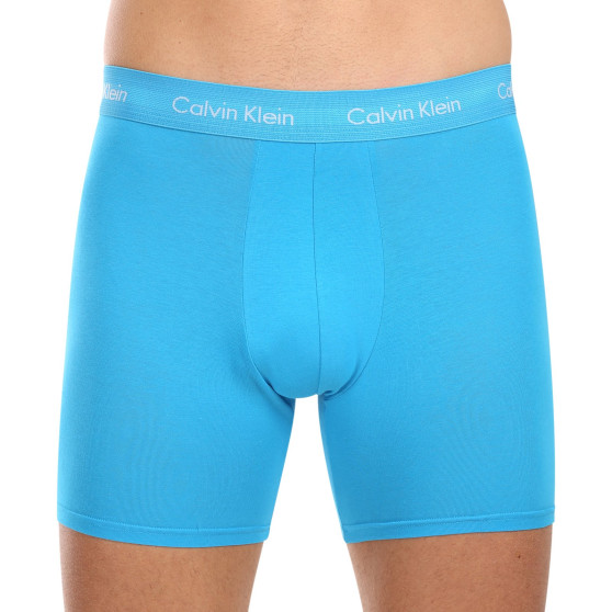 3PACK Calvin Klein miesten bokserit moniväriset shortsit moniväriset (NB1770A-N23)