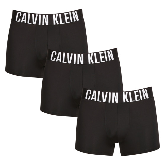 3PACK Calvin Klein miesten bokserit mustat (NB3775A-UB1)