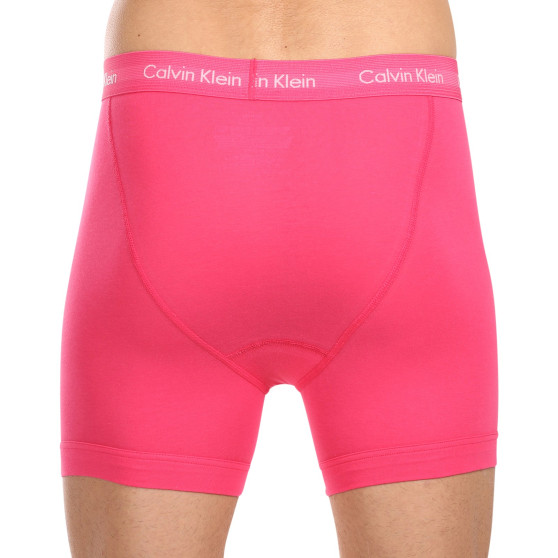 3PACK Calvin Klein miesten bokserit moniväriset shortsit moniväriset (NB2616A-NLT)