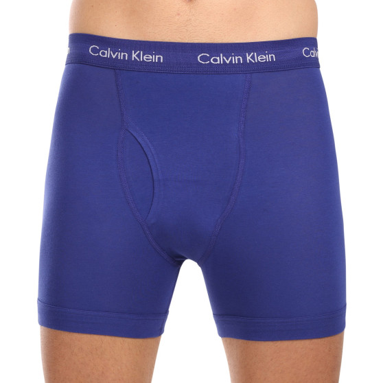 3PACK Calvin Klein miesten bokserit moniväriset shortsit moniväriset (NB2616A-NLT)