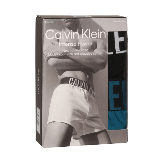 2PACK Calvin Klein miesten bokserishortsit moniväriset (NB3833A-OG4)