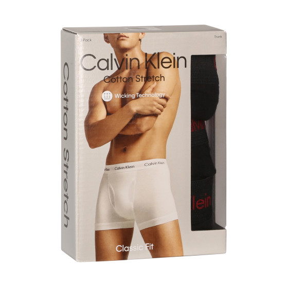 3PACK Calvin Klein miesten bokserit mustat (NB2615A-NC1)