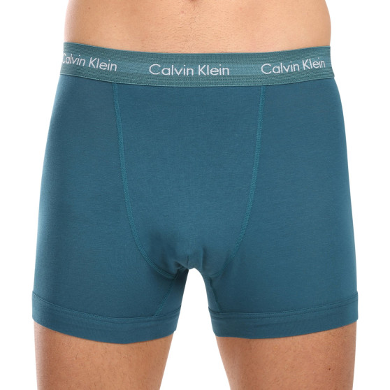 3PACK Calvin Klein miesten bokserit moniväriset shortsit moniväriset (U2662G-MXA)