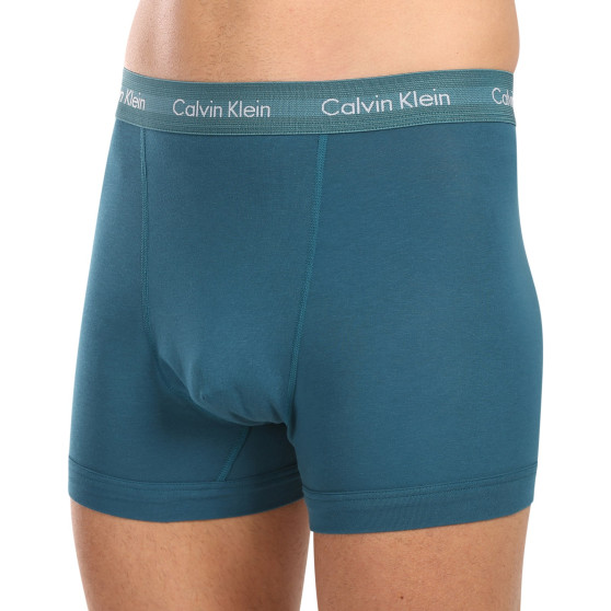 3PACK Calvin Klein miesten bokserit moniväriset shortsit moniväriset (U2662G-MXA)