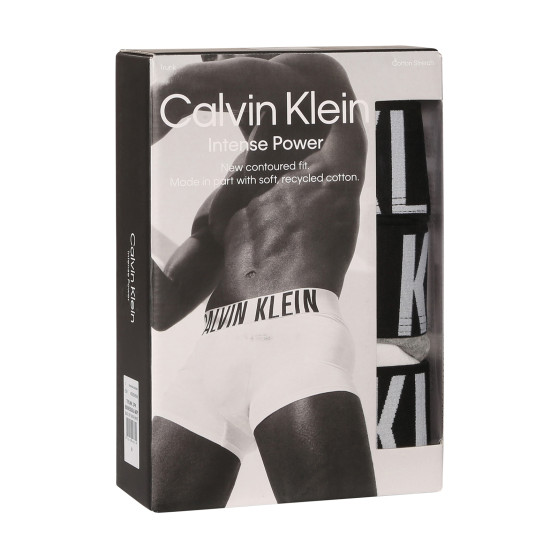 3PACK Calvin Klein miesten bokserit moniväriset shortsit moniväriset (NB3608A-MPI)