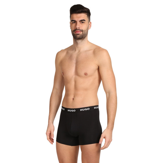 3PACK HUGO miesten bokserit moniväriset shortsit moniväriset (50503079 972)