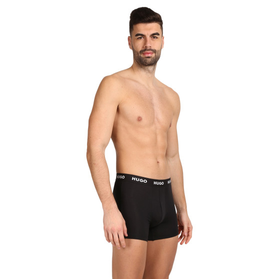 3PACK HUGO miesten bokserit moniväriset shortsit moniväriset (50503079 972)