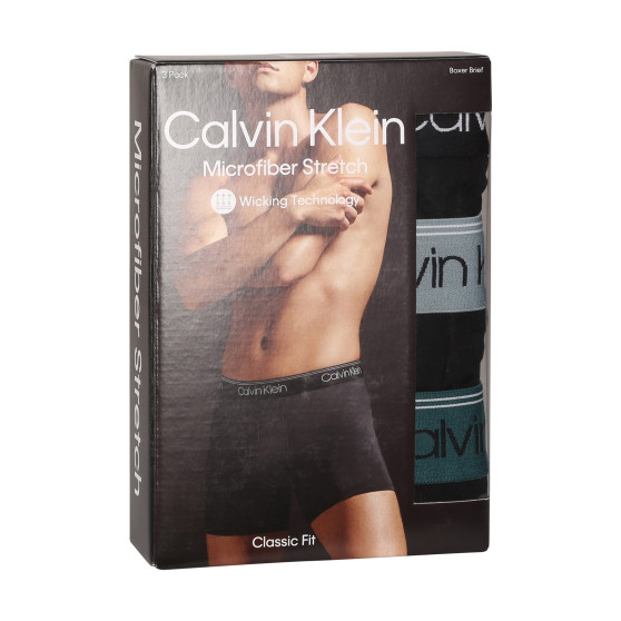 3PACK Calvin Klein miesten bokserit mustat (NB2570A-N2L)