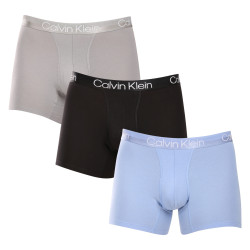 3PACK Calvin Klein miesten bokserit moniväriset shortsit moniväriset (NB2971A-MCA)