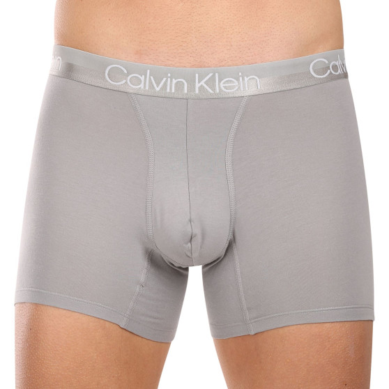 3PACK Calvin Klein miesten bokserit moniväriset shortsit moniväriset (NB2971A-MCA)