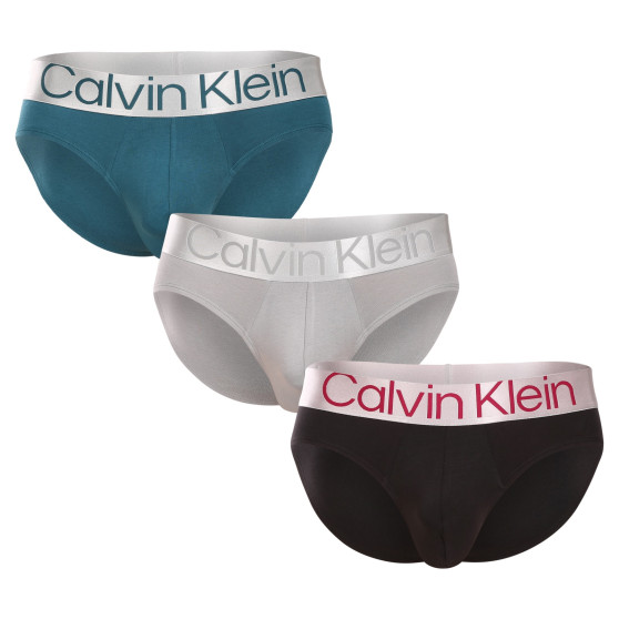 3PACK Calvin Klein miesten alushousut moniväriset (NB3129A-NA9)