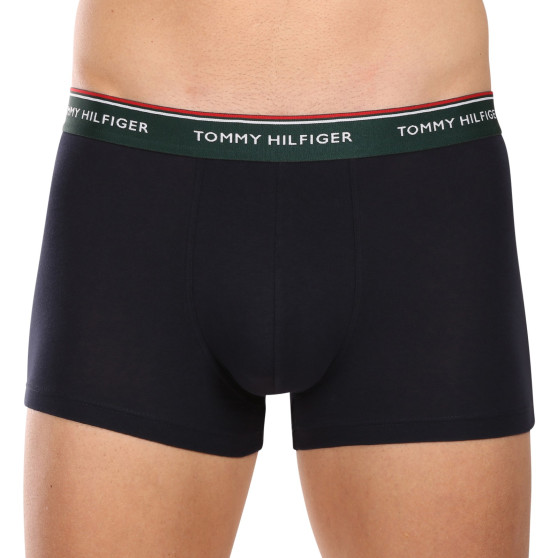 3PACK Tommy Hilfiger miesten bokserit tummansiniset shortsit (UM0UM01642 0XW)