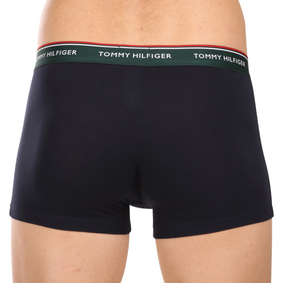 3PACK Tommy Hilfiger miesten bokserit tummansiniset shortsit (UM0UM01642 0XW)