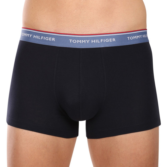 3PACK Tommy Hilfiger miesten bokserit tummansiniset shortsit (UM0UM01642 0XX)