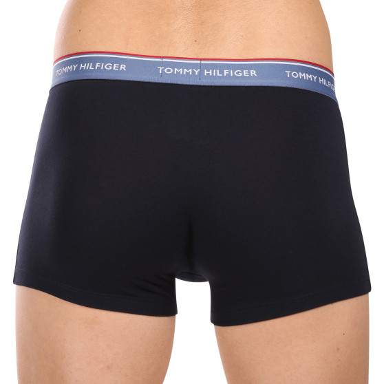 3PACK Tommy Hilfiger miesten bokserit tummansiniset shortsit (UM0UM01642 0XX)