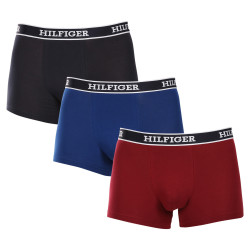 3PACK Tommy Hilfiger miesten bokserit moniväriset shortsit moniväriset (UM0UM03185 0SX)