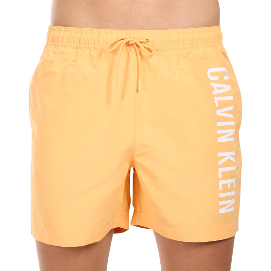 Calvin Klein Miesten uimahousut oranssi (KM0KM01004-SAN)