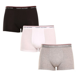 3PACK Tommy Hilfiger miesten bokserit moniväriset shortsit moniväriset (1U87903842 004)