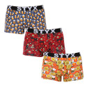 3PACK Styx miesten boxershortsit art sports kumi monivärinen (3G13714)