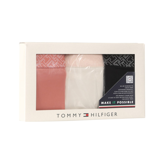 3PACK Tommy Hilfiger naisten pikkuhousut moniväriset (UW0UW05187 0VT)