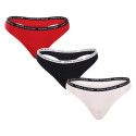 3PACK Tommy Hilfiger naisten stringit moniväriset (UW0UW02829 0WS)