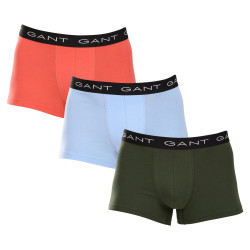 3PACK Gant miesten bokserit moniväriset shortsit moniväriset (902413003-313)