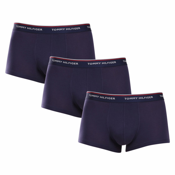 3PACK Tommy Hilfiger miesten bokserit tummansiniset shortsit (1U87903841 409)