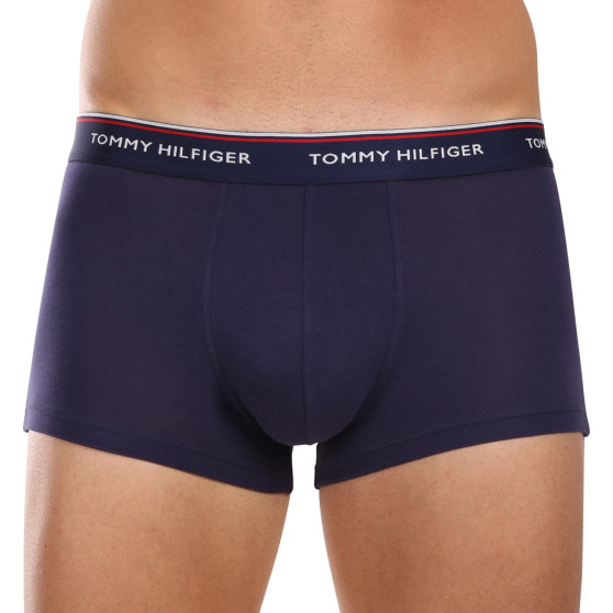 3PACK Tommy Hilfiger miesten bokserit tummansiniset shortsit (1U87903841 409)