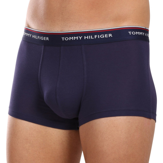 3PACK Tommy Hilfiger miesten bokserit tummansiniset shortsit (1U87903841 409)