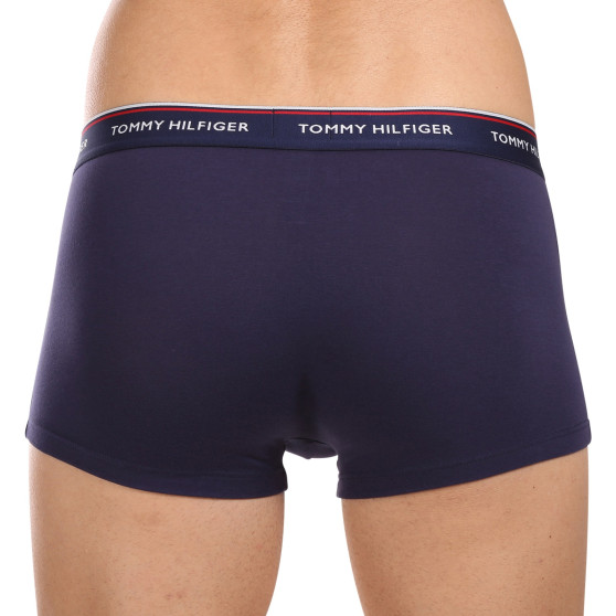 3PACK Tommy Hilfiger miesten bokserit tummansiniset shortsit (1U87903841 409)