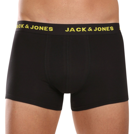 7PACK Jack and Jones miesten bokserit mustat (12165587)