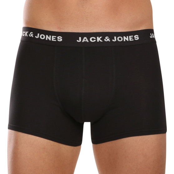 7PACK Jack and Jones miesten bokserit mustat (12165587)