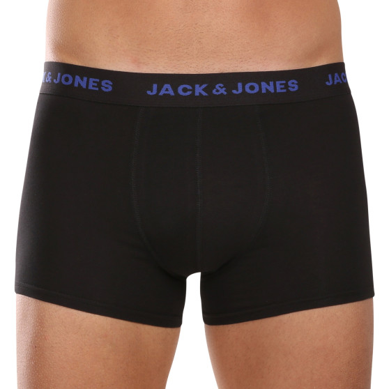 7PACK Jack and Jones miesten bokserit mustat (12165587)