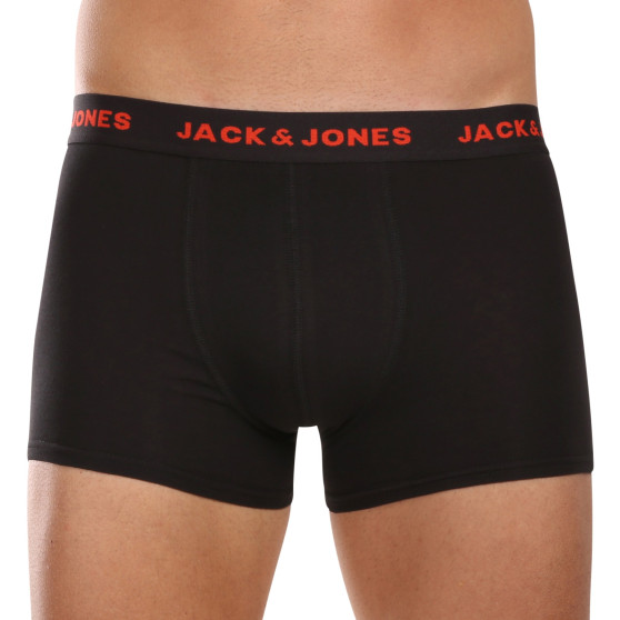 7PACK Jack and Jones miesten bokserit mustat (12165587)