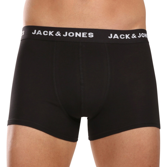 7PACK Jack and Jones miesten bokserit mustat (12171258)